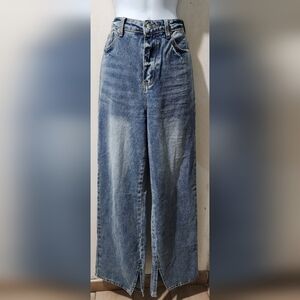 Fashion Nova Blue Flare & Wide Leg Jeans